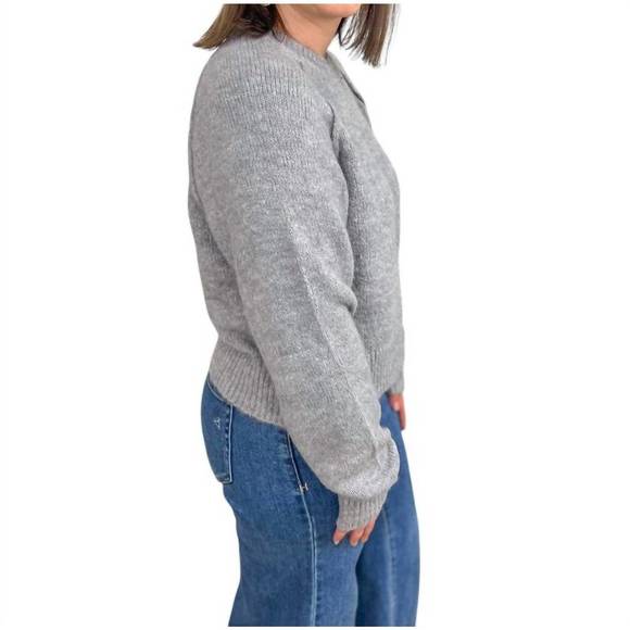 NEW Z SUPPLY adrian sweater in heather grey - Picture 2 of 3